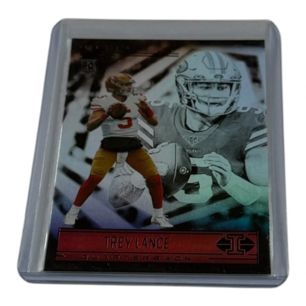 2021 Panini Illusions Trey Lance Rookie Card 61 San Francisco 49ers QB RC